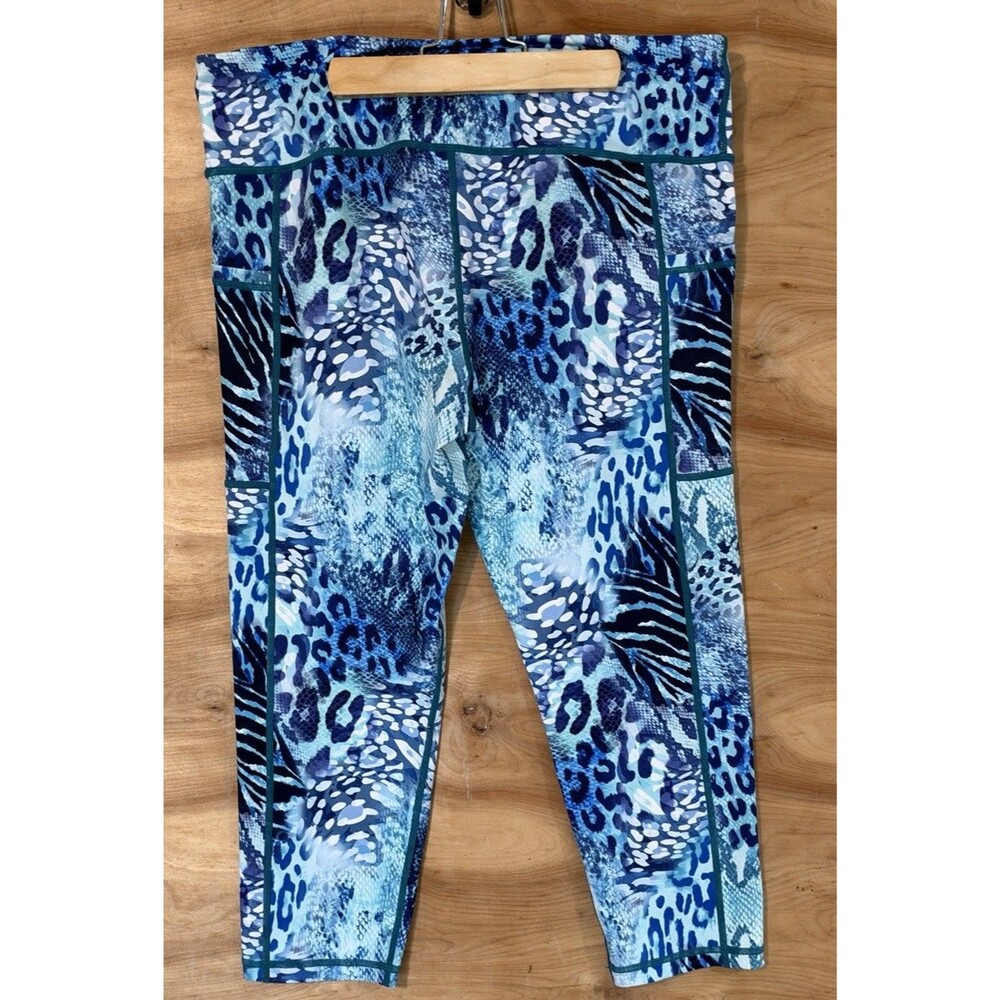 Constantly Varied Gear CVG XXL Crossfit CAPRI Legging Animal Print Wild Thing